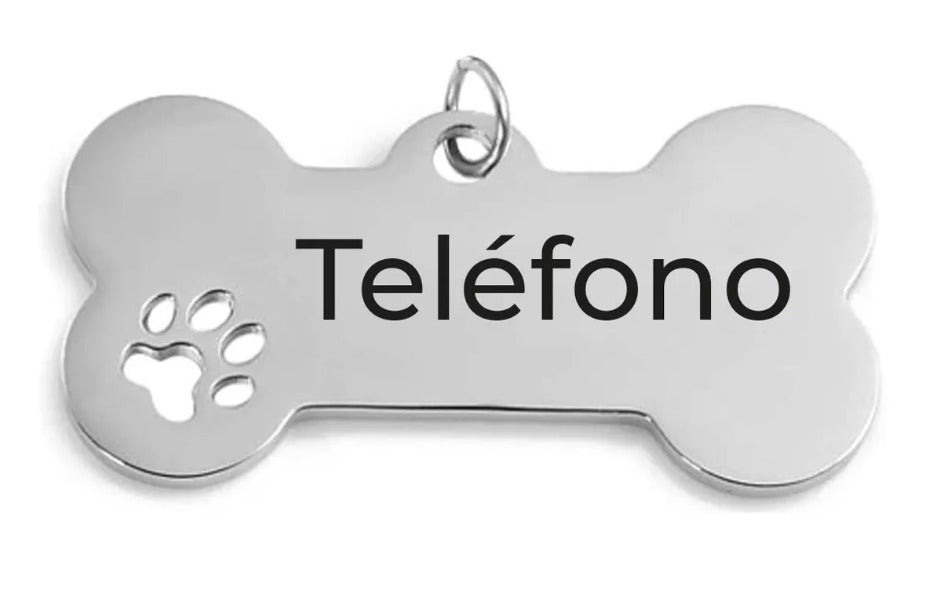 Placa Identificación Perro